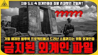 지구상 가장 무서운 절대 보면 안되는 외계인 기밀 자료들