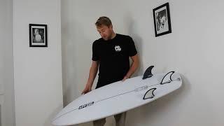 Pyzel Mini Ghost Surfboard Review - Down the Line Surf