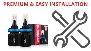 Switchback Fog Lights Headlight Bulbs LED Replacement | Installation