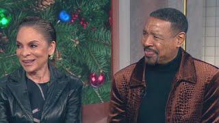 Married actors discuss co-starring in Christmas movie