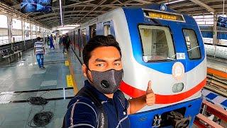 Dakshineswar Noapara Newly Metro 1st Day Journey Vlog.