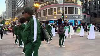 Chicago State Marching Band At Arts in the Dark Parade 2024