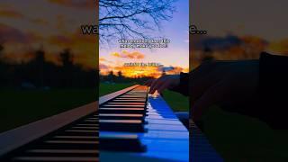 wait for the bridge..  #piano #song #vibes #sunset #music #emotional #december #holiday #love
