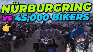 Insane Motorcycle Event - 45,000 bikers at the Nürburgring!