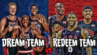 WHAT IF THE 1992 DREAM TEAM PLAYED THE 2008 REDEEM TEAM?