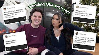 ANSWERING YOUR WEDDING QUESTIONS!! Bridal Party, Controversial Takes & More! Vlogmas Day 17