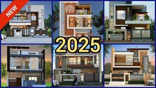 Modern Double Floor House Front Elevation Design 2025 || Best House Elevation Design 2025