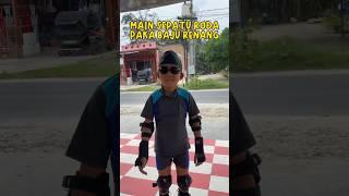 SEPATU RODAAN KE KOLAM RENANG!!