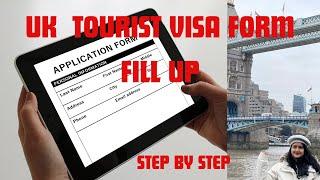 How to apply-UK(London) Visitor Visa online 2024 | UK VISA STEP BY STEP FORM FILING#latest