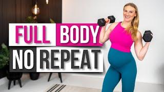 30 min. No Repeat Full Body Metabolic Boost Strength Training | Increase Muscle & Decrease Body Fat