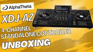 Unboxing the AlphaTheta XDJ AZ 4 Channel All in One DJ Controller