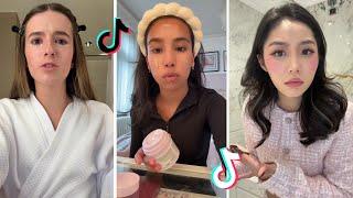 Makeup Tutorial Tiktok Compilation - GRWM  ( Get Ready With Me ) ️(Skincare, Makeup, Outfits) 1151