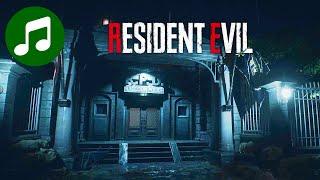 Relaxing RESIDENT EVIL Ambient Music & Rain Ambience  Racoon Police Station