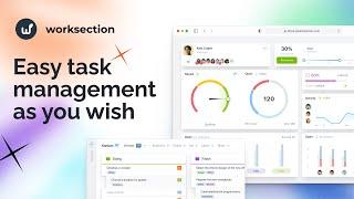 Worksection. Easy-to-use project management tool.