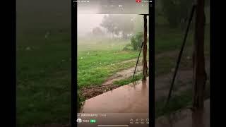 冰雹像兵乓球直追高爾夫球神️怒了