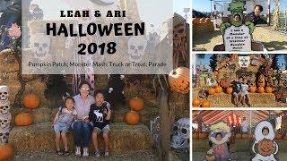 미국일상- 미국 초등학교의 할로윈 파티-Halloween 2018-Pumpkin Patch/Monster Mash/Truck or Treat/Costume Parade