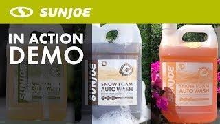 Sun Joe SPX-FCS1G Premium Car Wash Snow Foam - Now in 3 Scents! - In Action Demo