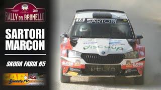 Rally del Brunello 2024 || Sartori-Marcon || Skoda Fabia R5