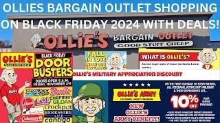 OLLIES BARGAIN OUTLET SHOPPING ON BLACK FRIDAY 2024 WITH DEALS!