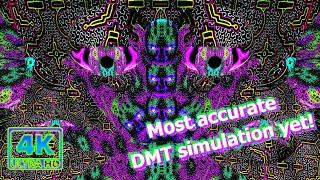 All New DMT Breakthrough (Trip Simulation, 4K)