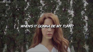 Lana Del Rey - Did you know that there's a tunnel under Ocean Blvd (Lyrics)