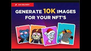 How to Create an NFT Collection? (1000+)! No Coding Required