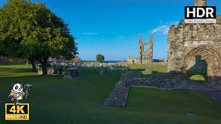 󠁧󠁢󠁥󠁮󠁧󠁿 St Andrews, Scotland Walking Tour 2025 | 4K HDR - Binaural Sound