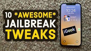 10 **AMAZING** JAILBREAK TWEAKS - iOS 14 & iPhone 12 Pro Max - unc0ver & Taurine