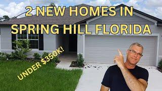 Inside 2 Beautiful New Homes For Sale in Spring Hill Florida