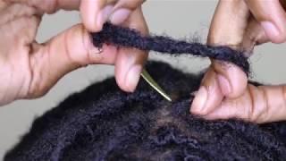 How To Interlock Locs the RIGHT way!| Loc Maintenance with Amazing Locking Tool