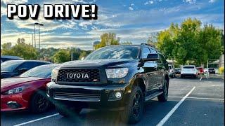 2014 Toyota Sequoia POV Drive - Ideal Daily Driver?