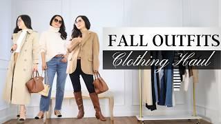 Fall Clothing Haul Elevated Everyday Outfits (H&M, Mango, Amazon)| Petite Outfit Ideas