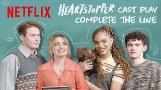 Can the Heartstopper Cast Remember Their Lines?! | Netflix