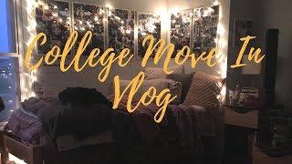 COLLEGE MOVE IN DAY VLOG 2017