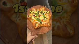 Street side star pizza 1st time#shorts #streetfood