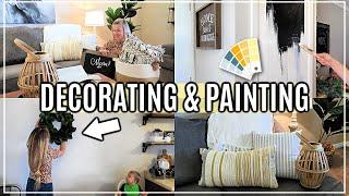 DECORATE WITH ME 2019 | PAINTING PROJECTS | REDECORATING MY HOUSE | Hannah's Happy Home