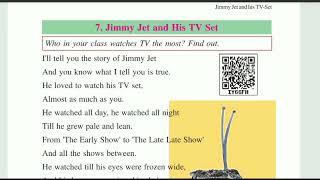 jimmy jet and his TV set || chapter 7 || class 7 || english