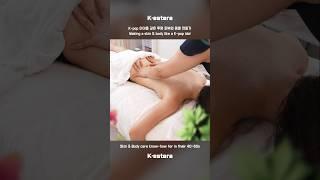 How to massage Back for straight waist and slim fitㅣK-massage, K-theraphyㅣK-estera