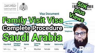 How to apply family visit visa from Saudi Arabia | urdu/hindi | Ali Usman Ghani