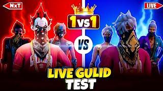 Free fire 1vs1 guild test  | Ff live guild test  | hard guild test  | #DJEPORSTS #NG #ffindia 