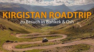 KIRGISTAN Roadtrip: Traumhafte Serpentinen und Besuch in Bishkek | OVERLANDING ZENTRALASIEN | EP15