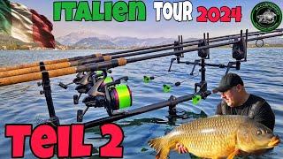 Karpfenangeln VTB 167 - Italien Tour 2024 - Teil 2  #italy #italien #pusiano #carpfishing #2024