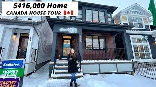 Tour Inside a $416,000 House in Alberta Canada | Canada House Tour | Homes in Canada