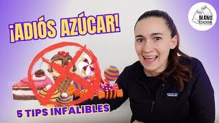 ¡ADIÓS AZÚCAR! 5 TRUCOS para BAJAR el CONSUMO HOY | Manu Echeverri