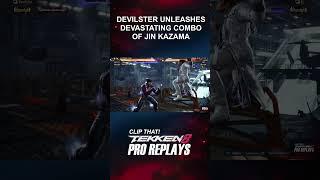 Just your regular high damage combo of Devilster Jin Kazama Tekken 8