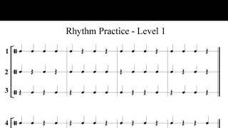 Understanding Music Notation - Counting Simple Rhythms