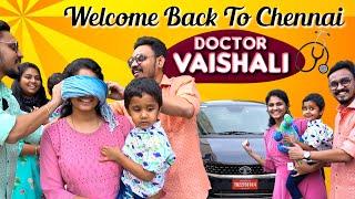  Vaishali ku Naanga kodutha Surprise || Doctor Vaishali is Back || Oru Long Drive Polama Makkale