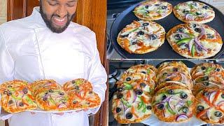 Pizza Foorno La’aan si aan caadi ahayn kuso baxey/pizza without oven||Chef Hussein Officials