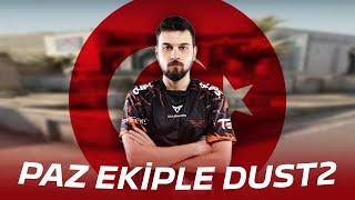 PAZ TÜRK EKİPLE TÜRK MAP'İNDE! | Fire Flux Paz Faceit