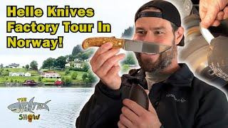 Helle Knives Factory Tour Norway 2024